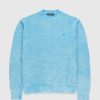 Toj Acne Studios | Acne Studios Textured Sweater Teal Blue