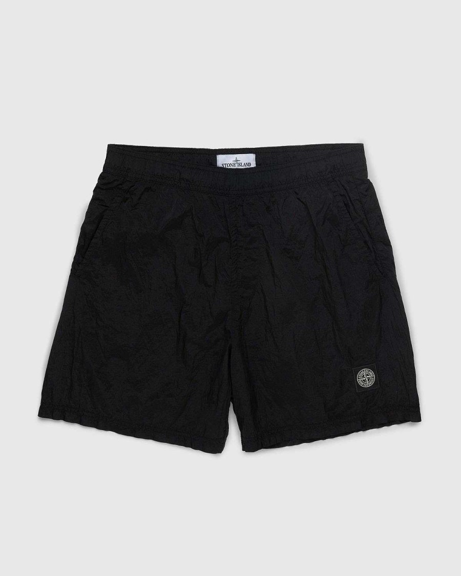 Toj Stone Island | Stone Island Short Black B0943