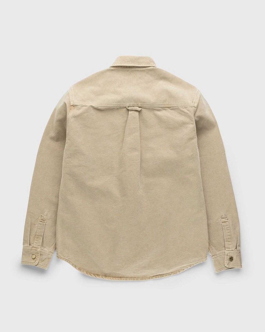 Toj Carhartt WIP | Carhartt Wip Glenn Skjortejakke Dusty Hamilton Brown