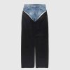 Toj Y/Project | Y/Project Cut-Out Jeans Skyllet Sort/Rust