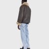 Toj Acne Studios | Acne Studios Shearling Jakke Brun/Beige