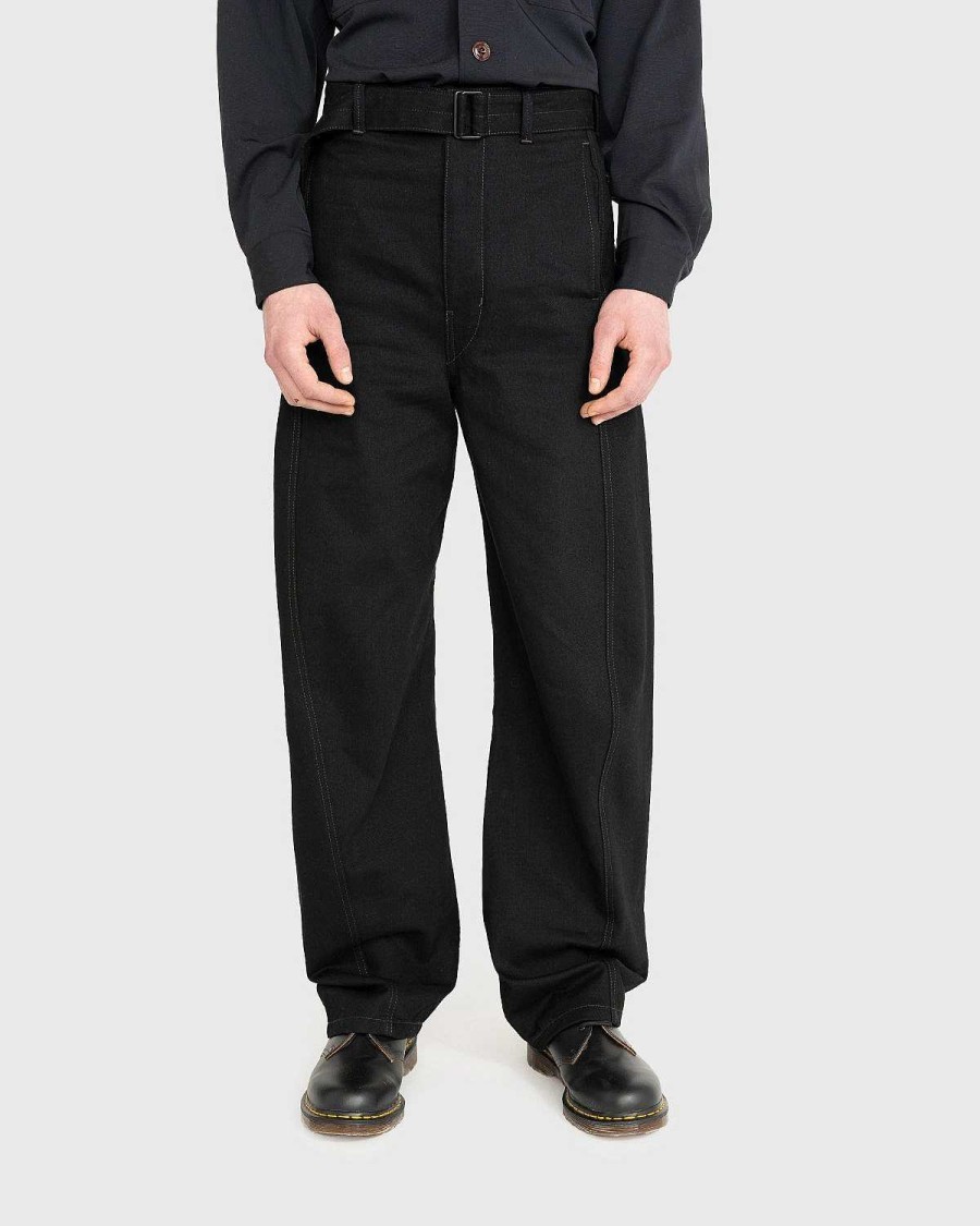 Toj Lemaire | Lemaire Twisted Belted Pants Sort