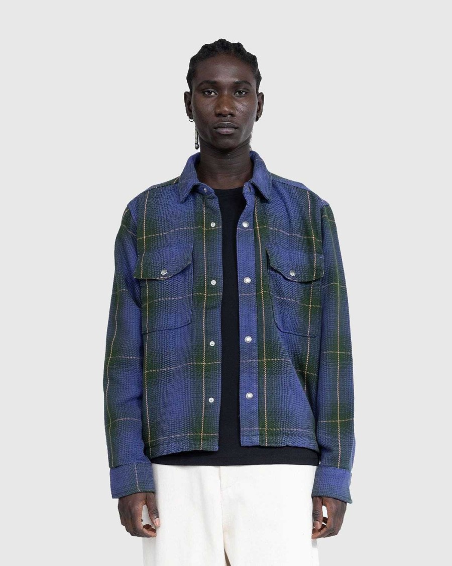 Toj The North Face | The North Face Valley Twill Utility Shacket Fyrenal Large Halfdome Shadow Plaid