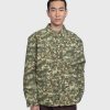 Toj The North Face | The North Face M66 Udstoppet Skjortejakke Military Olive/Stippled Camo Print