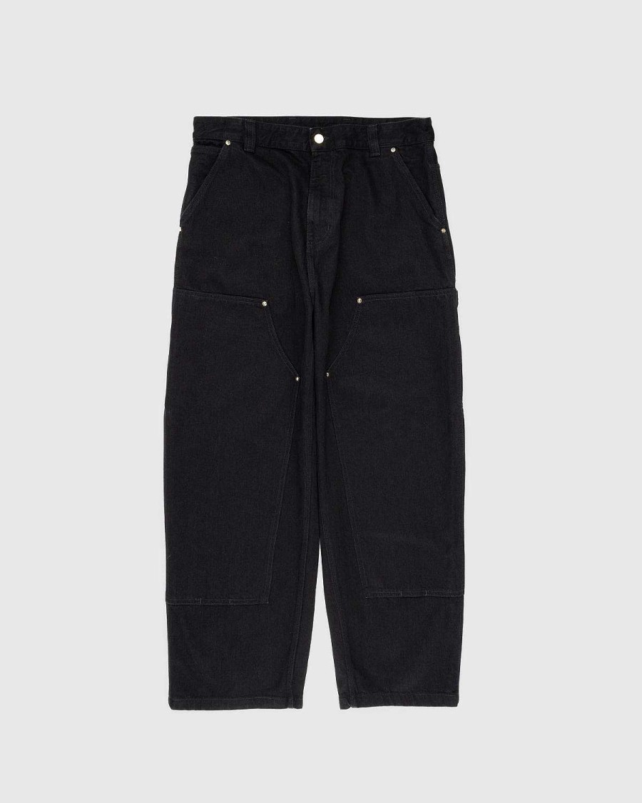 Toj Carhartt WIP | Carhartt Wip Nash Double Knee Pant Sort