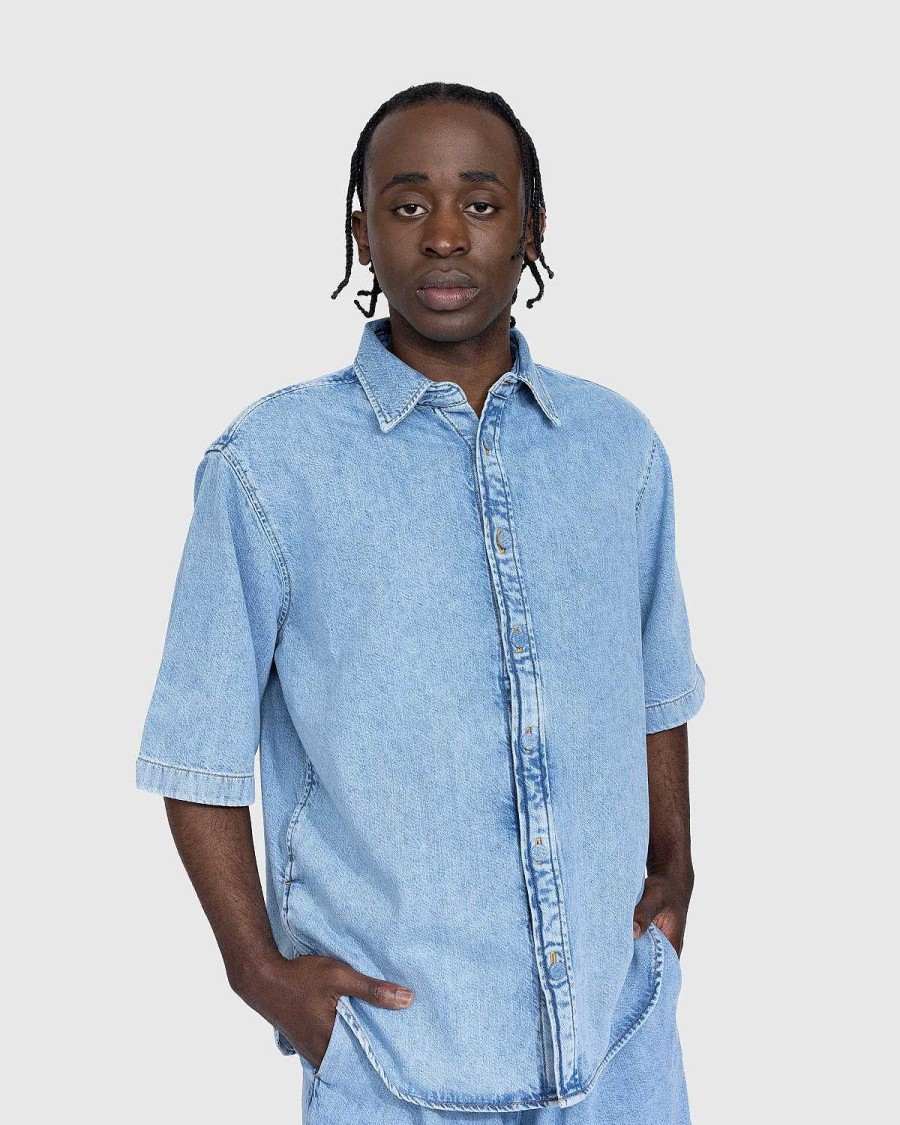 Toj Acne Studios | Acne Studios Denim Button-Up Skjorte Bla