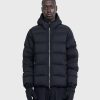 Toj Stone Island | Stone Island Aegte Dunjakke Sort