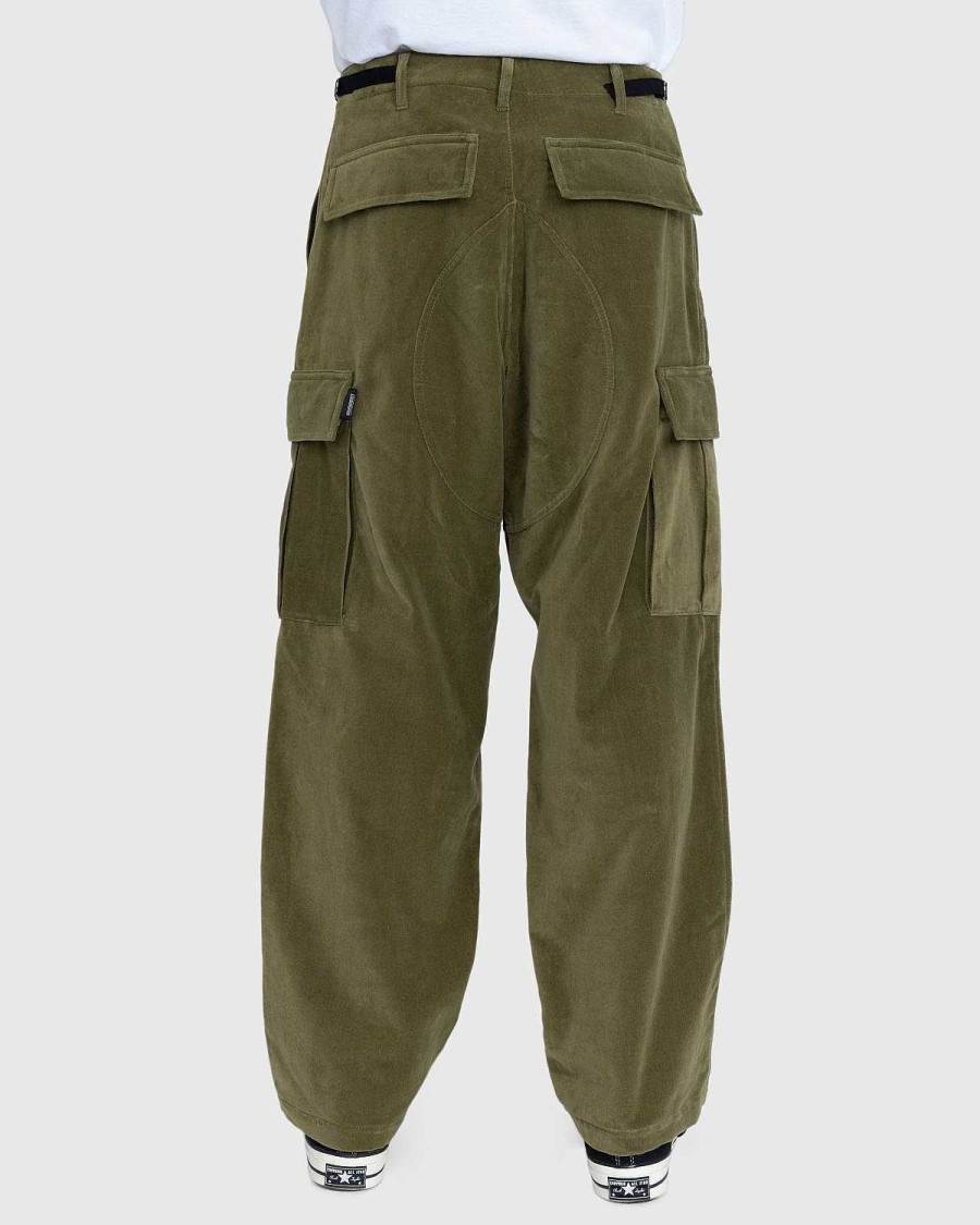 Toj Highsnobiety | Highsnobiety Moleskin Cargo Pant Olive