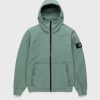 Toj Stone Island | Stone Island Soft Shell Haettejakke Sage