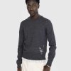 Toj Maison Margiela | Maison Margiela Distressed Crewneck Sweater Morkegra