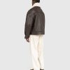 Toj Y/Project | Y/Project Hook And Eye Shearling-Jakke Morkebrun/Off White