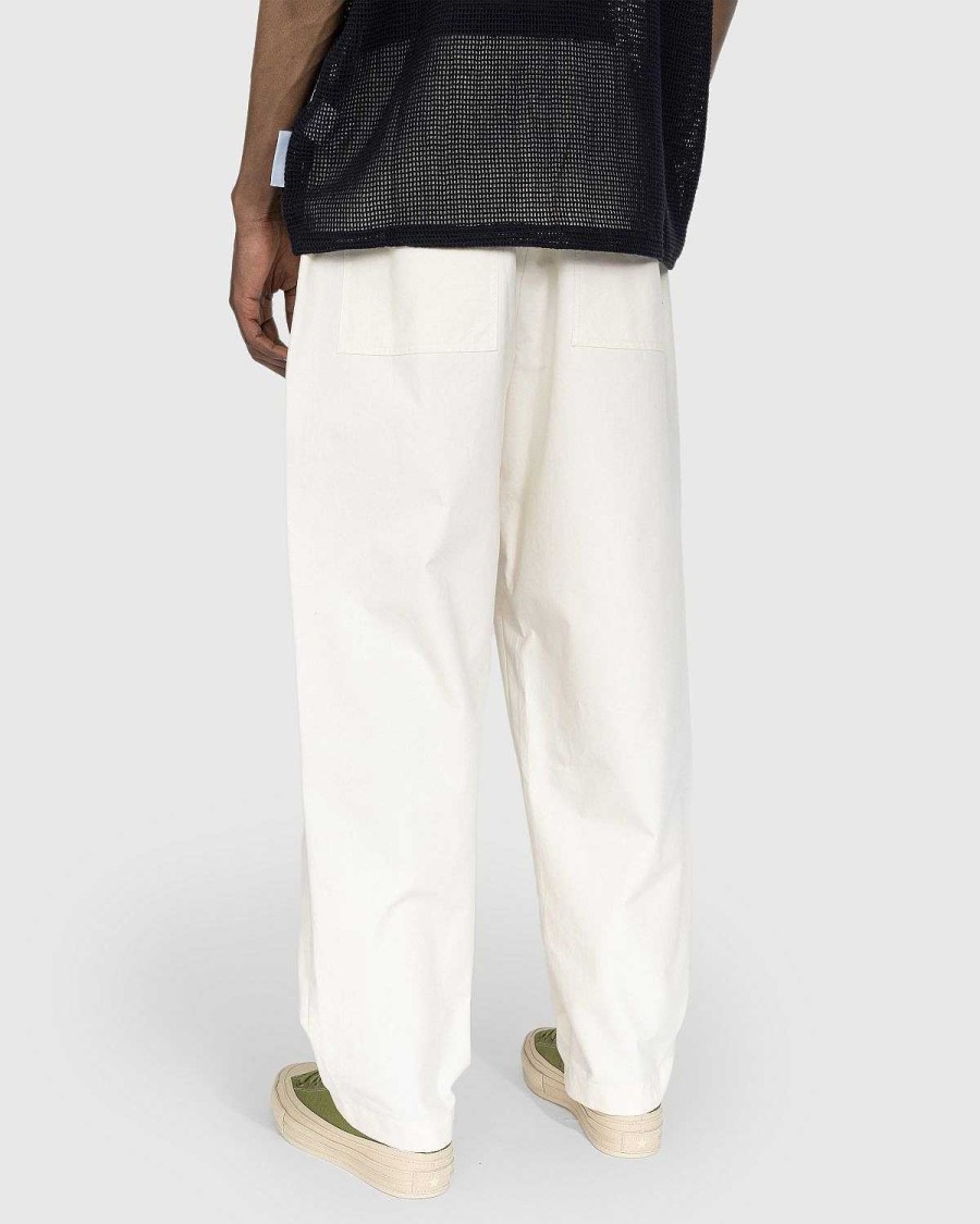 Toj Jil Sander | Jil Sander Cropped Straight Leg Trousers Beige